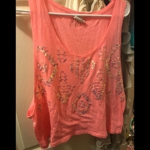 ♡ Victoria Secret PINK crop top Aztec size M